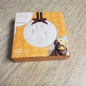 Paw prints keepsake